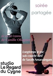 Soirée partagée avec Camille Ollagnier et Sarath Amarasingam Studio Le Regard du Cygne Affiche