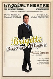Brigitte, directeur d'agence | De Virginie Lemoine Vingtime Thtre Affiche