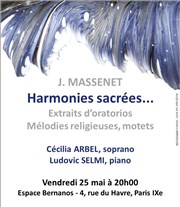 Jules Massenet : Harmonies sacrées... Espace Georges Bernanos Affiche