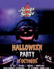 Halloween Party (adultes) Rouge Gorge Affiche