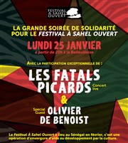 Soirée solidaire pour le festival à Sahel ouvert La Bellevilloise - Caf Forum Affiche