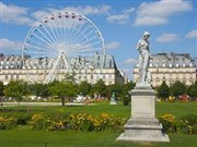 Chasse aux lions et découverte du jardin des Tuileries | par Murielle Rudeau Chasse aux lions au jardin des Tuileries Affiche