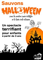 Sauvons Halloween Théâtre L'Alphabet Affiche