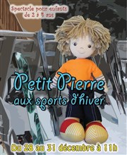 Petit Pierre aux sports d'hiver La Boite  rire Vende Affiche