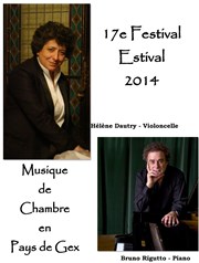 Festival CelloArte | Schumann / Ropartz / Franck Eglise de Saint-Genis-Pouilly Affiche