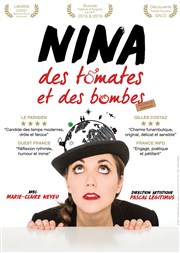 Marie-Claire Neveu dans Nina, des tomates et des bombes Thtre Acte 2 Affiche