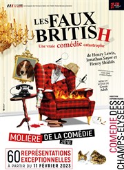 Les Faux British La Comdie des Champs Elyses Affiche