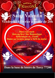 Soirée dîner spectacle spéciale Saint Valentin Espace Franconi Affiche