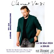 Clément Verzi, 25 ans de musique Le Zbre de Belleville Affiche