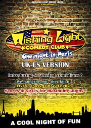 Wishing Light Comedy Club - One Night in Paris | 100% English Le TriBar Affiche