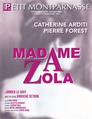 Madame Zola Théâtre du Petit Montparnasse Affiche