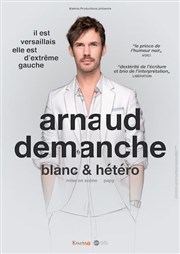 Arnaud Demanche dans Blanc & hétéro Thtre  l'Ouest Auray Affiche