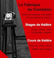 Stage communication orale et théâtre improvisation La Fabrique du Comdien Affiche
