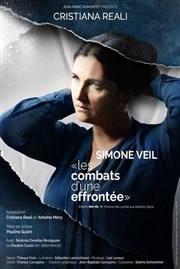 Simone Veil : les combats d'une effrontée | avec Cristiana Reali Thtre Silvia Monfort Affiche