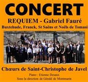 Concert Choeurs de Saint-Christophe de Javel Eglise Saint-Christophe de Javel Affiche