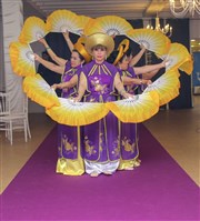 Danses traditionnelles du Vietnam Centre Mandapa Affiche