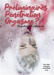 Claire Morel dans Préliminaires, pénétration, orgasme TNT - Terrain Neutre Thtre Affiche