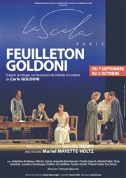 Feuilleton Goldoni La Scala - Grande Salle Affiche