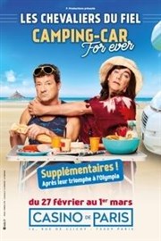 Les Chevaliers du Fiel dans Camping-car For ever Casino de Paris Affiche