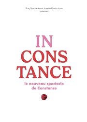 Constance dans Inconstance Comdie La Rochelle Affiche