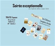Soirée littéraire sous l'égide des éditions Langlois Cécile Espace Triartis Affiche