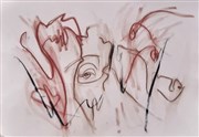 Exposition : Francesca Angelini - Lignes de mémoire Galerie Depardieu Affiche