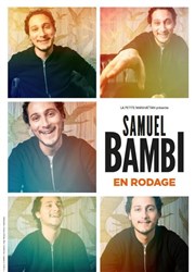Samuel Bambi Le Trianon Affiche
