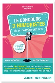 Concours d'humoristes Opra Comdie - Salle Molire Affiche
