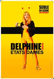 Delphine Delepaut dans Etats Dames + Ness le Magicien Cabaret l'Ane Rouge Affiche