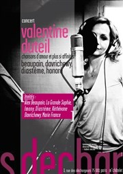 Valentine Duteil Les Dchargeurs - Salle La Bohme Affiche