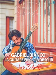 Gabriel Bianco dans la guitare en clair obscur La Piccola Scala Affiche