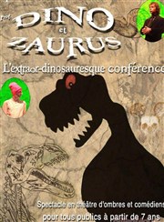 Dino et Saurus Caf Thatre Drle de Scne Affiche