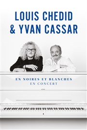 Louis Chedid & Yvan Cassar : En Noires et Blanches Centre culturel Jacques Prvert Affiche