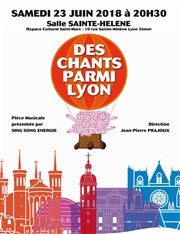 Des chants parmi Lyon Salle Sainte-Hélène Affiche