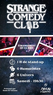 Strange Comedy Club Le Caveau des Oubliettes Affiche