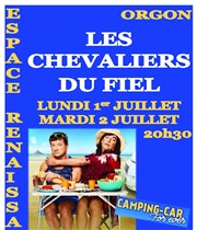 Les Chevaliers du Fiel dans Camping for ever Salle des ftes Affiche