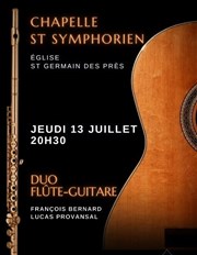 Duo flûte et guitare Eglise Saint Germain des Prs Affiche