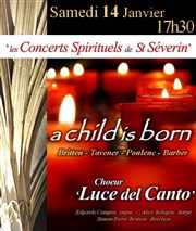 A Child is Born Eglise Saint Sverin Affiche