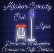 Comedy Club Adakor Contrepoint Café-Théâtre Affiche