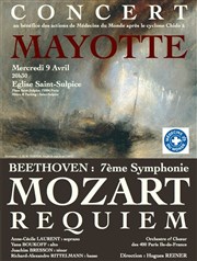 Requiem de Mozart et 7ème symphonie de Beethoven Eglise Saint Sulpice Affiche