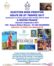 Élection Miss Prestige Golfe de Saint-Tropez Espace Robert Manuel Affiche