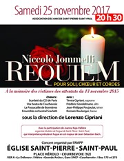 Messe de Requiem de Niccolò Jommelli pour soli, choeur et orchestre Eglise Saint Pierre Saint Paul Affiche