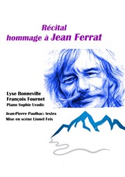 Hommage à Jean Ferrat Salle Lo Ferr Affiche
