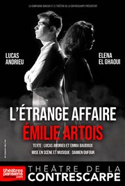 L'étrange affaire Emilie Artois Théâtre de la Contrescarpe Affiche