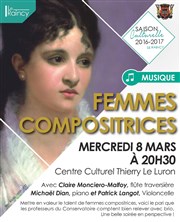 Femmes Compositirices Centre Culturel Thierry Le Luron Affiche