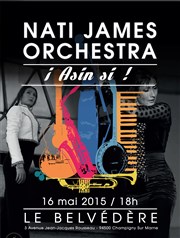 Flamenco Show, Nati James Orchestra Le Blvdre Affiche