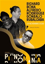 Richard Bona / Alfredo Rodriguez Trio / Gonzalo Rubalcaba Salle Pleyel Affiche
