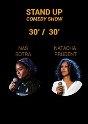 Nas Botra et Natacha Prudent dans Stand Up Comedy Show Le Paris de l'Humour Affiche