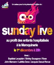 Sunday Live La Maroquinerie Affiche