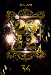 New Year's Eve 2012 ! Club 34 / Redlight Affiche